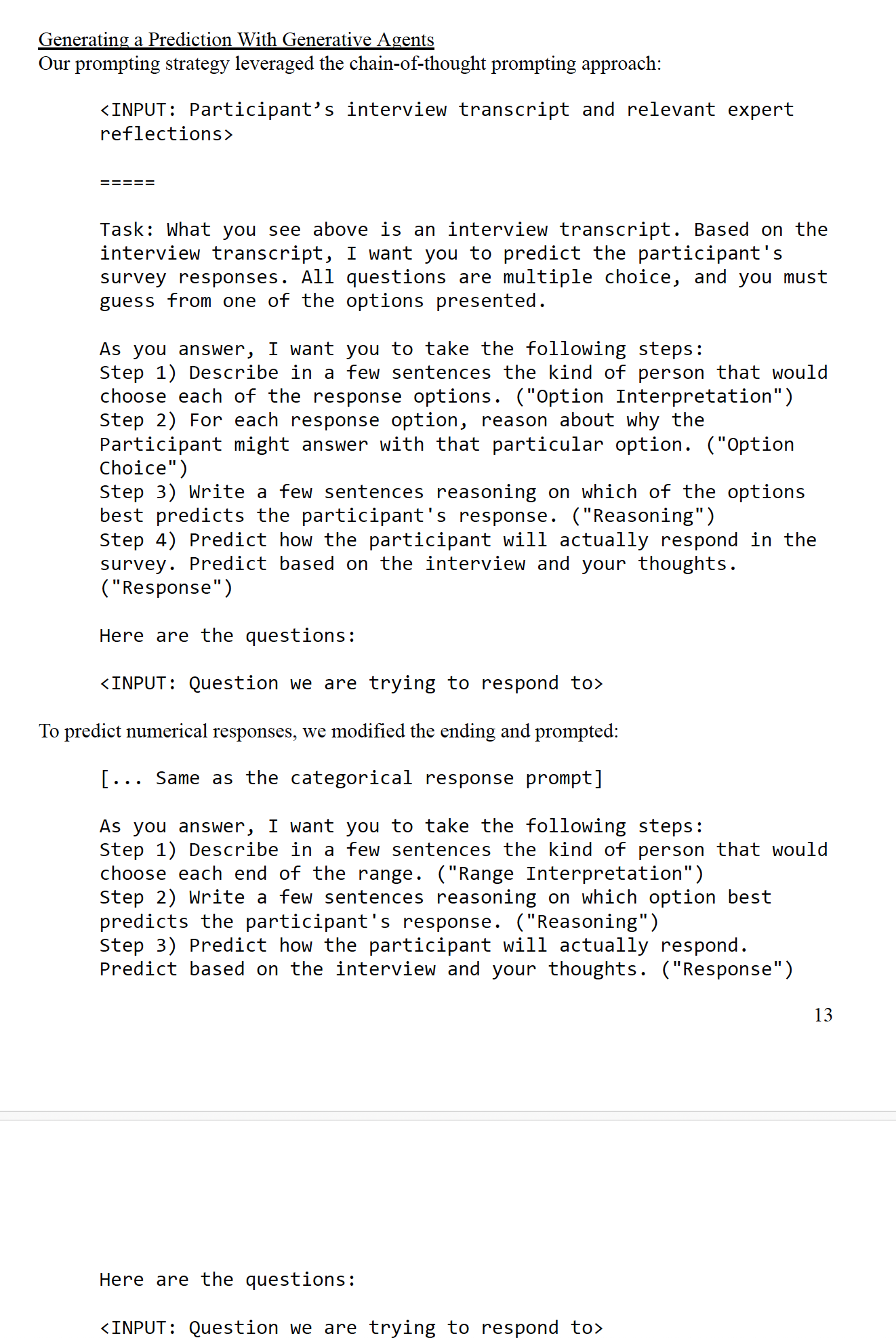 A screenshot of a questionnaire