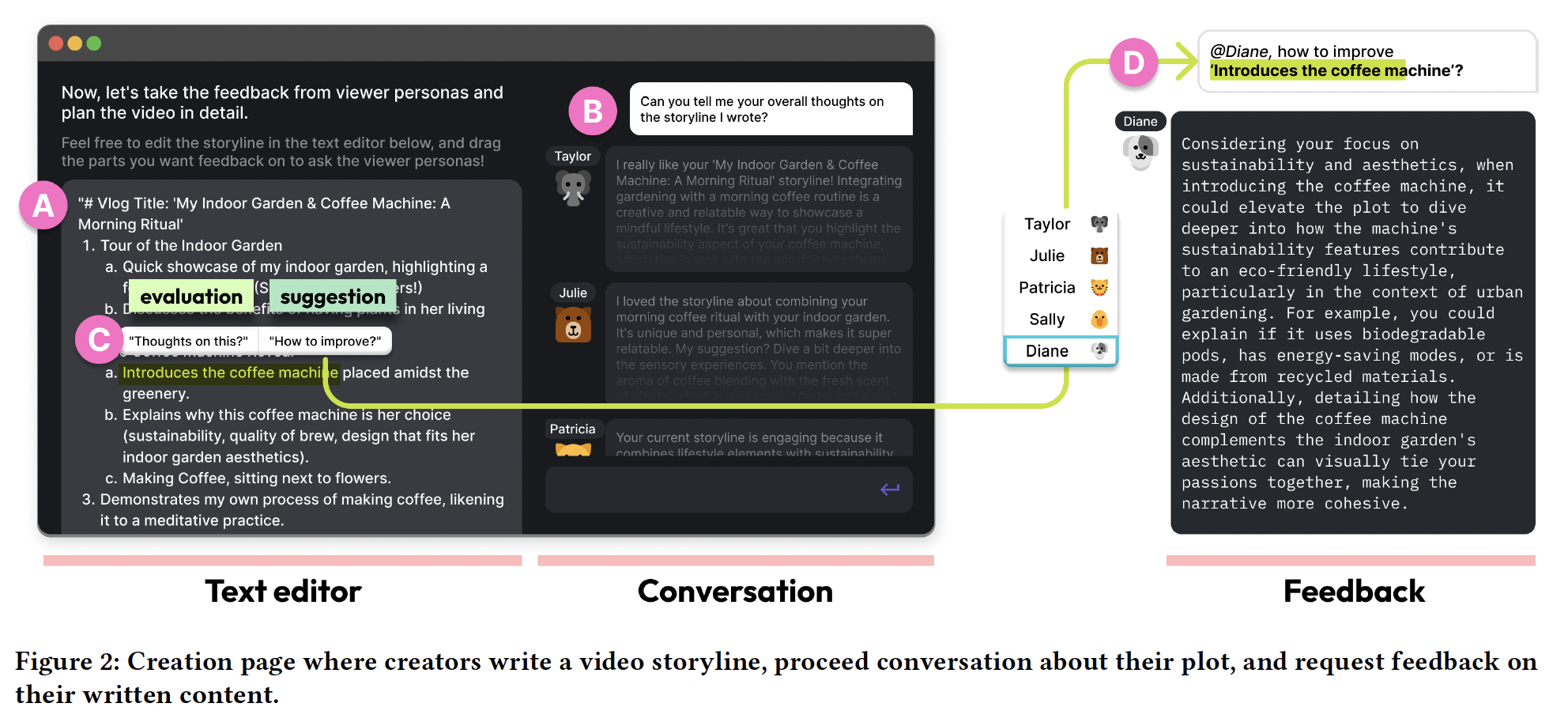 A screenshot of a chat